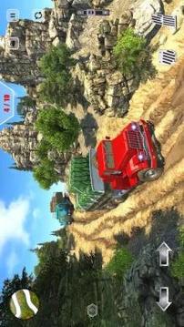 Offroad Trucker Hill Drive: Muddy Driving Sim 2018游戏截图4