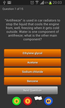 Science Quiz Freemium游戏截图3