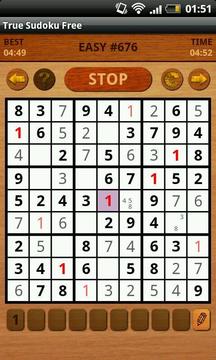 True Sudoku游戏截图5