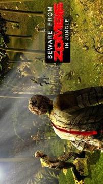 Jnugle Survival Zombie Attack Shooting游戏截图1