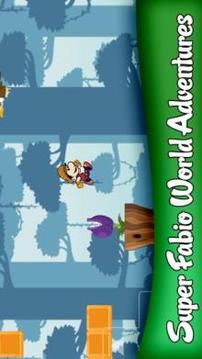 Super Fabio Run World Adventures游戏截图1