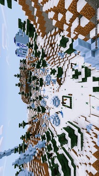 The Arctic Village Minecraft Map游戏截图4