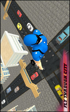 Flying Superhero: City Battle游戏截图1