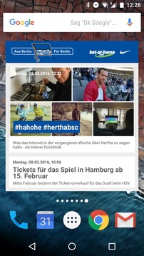 Hertha BSC Widget游戏截图1