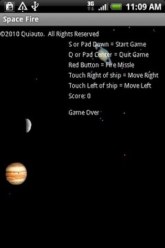 Space Fire Demo游戏截图1