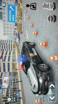 US Police Car Parking Game: Expert Cop Parking游戏截图2