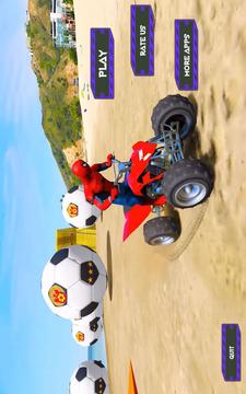Superheroes Pro ATV Quad Racing游戏截图5