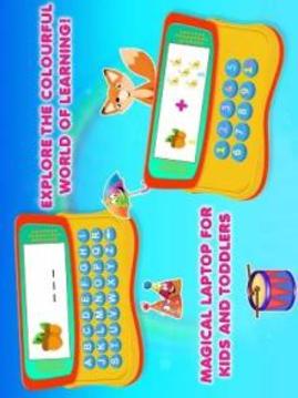 Kids Computer - Phonics, Numbers, Animals & Music游戏截图4