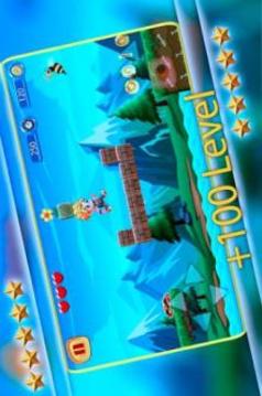 Super Angel : Jungle Run Dash Jump and Fire游戏截图2