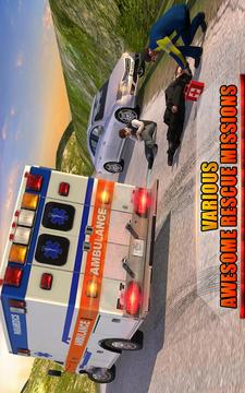 Ambulance Rescue Driving 2016游戏截图5