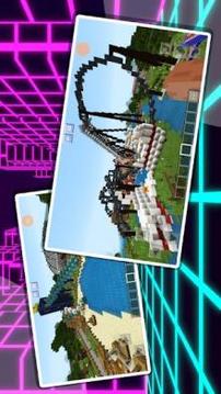 2018 Best Amusement Park Adventure New Map MCPE游戏截图4