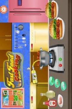 Fast Food Cooking Fever Mania: Kitchen Story游戏截图1