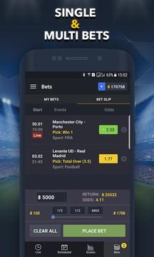 BETUP - Sports Betting Game & Live Scores游戏截图3