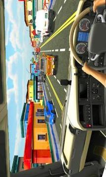 Euro Truck In Race 2018 Game游戏截图1