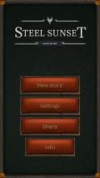 The Steel Sunset. Interactive story游戏截图2