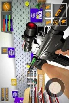 Destroy House Office Supermarket Smash Shooter游戏截图4