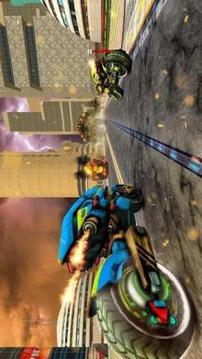 Futuristic War Bike Robot Transforming游戏截图5
