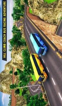 Extreme Hill Climb Coach Bus Racing Adventure游戏截图1