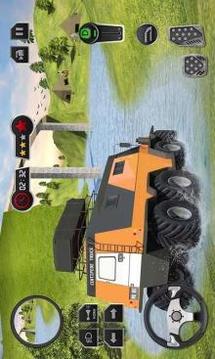 越野泥亚军卡车模拟3D：旋转轮胎 MudRunner Truck Simulator游戏截图5