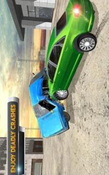 Speed Car VS Car Crusher: Beam Damage Engine游戏截图5