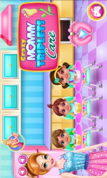 Crazy Mommy Triplets Care - Free Games游戏截图2