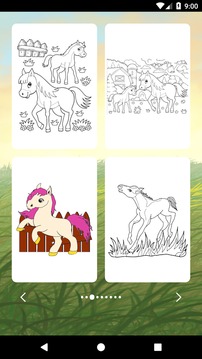 Horse Coloring Pages游戏截图3