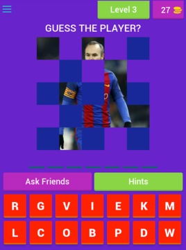 BARCELONA FOOTBALL PLAYER?游戏截图1