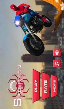 Spiderman Moto Bike Stunts - Mega Ramp游戏截图5