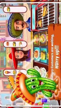 Mexican Food Kitchen Story Chef Cooking Games游戏截图3