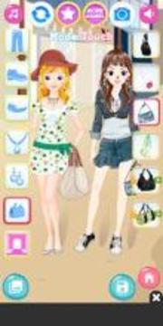 Fashion Girl Friends - BFF Dress Up游戏截图5