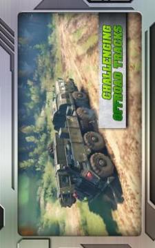 Offroad Mud Tracks Rally : Truck Driving Simulator游戏截图2