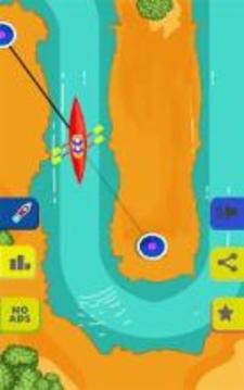 Sling to Drift: Boat Race游戏截图2