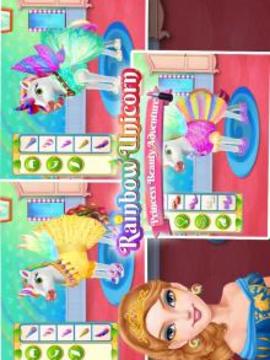 Rainbow Unicorn - Princess Beauty Adventures游戏截图1