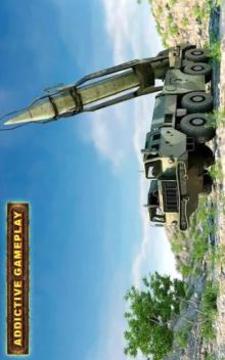 US Army Truck Missile Launcher Attack : Army Games游戏截图4