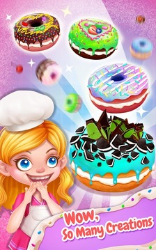 Sweet Donut Cake Maker游戏截图3