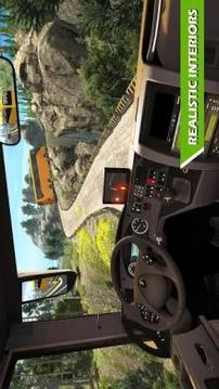 Offroad Bus Simulator 2018: Hill Transport游戏截图3