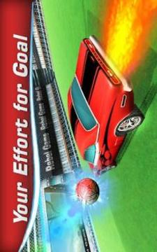 Rocket Car Crash Soccer Ball Stadium Football Game游戏截图2