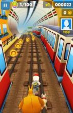 Subway Train Surf Run 3D游戏截图4