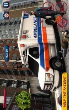 Ambulance Driver Rescue - Ambulance Games游戏截图3