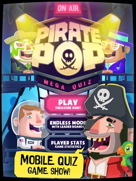 Pirate Pop Mega Quiz - Trivia games游戏截图1