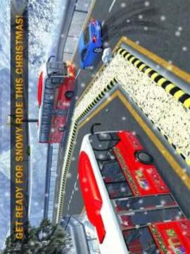 Uphill Bus Drive : Christmas Bus Simulator游戏截图5