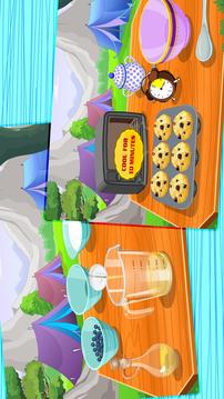 Cooking Blueberry Muffins游戏截图2