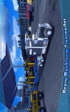 Heavy Machinery Transporter Truck Simulator游戏截图4