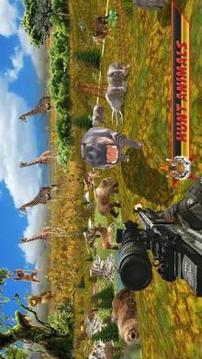 Hunting Jungle Wild Animals FPS Shooting Games游戏截图3