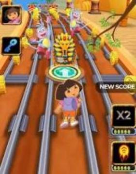 My Princess : Subway Dora Adventure Run游戏截图2