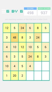 6 by 6 Puzzle游戏截图2