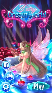童话梦幻世界：宝石水果游戏截图1