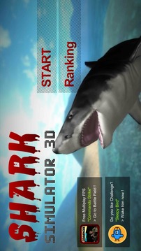 Incredible Shark 3D Simulator游戏截图1