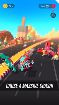 Crazy Crash Derby: Candy Madness游戏截图3