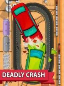 Crossy Impossible Road: Police Car Chase游戏截图2